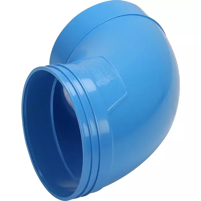 Wavin Ventiza bocht 90 graden PVC rond 160 mm M/S