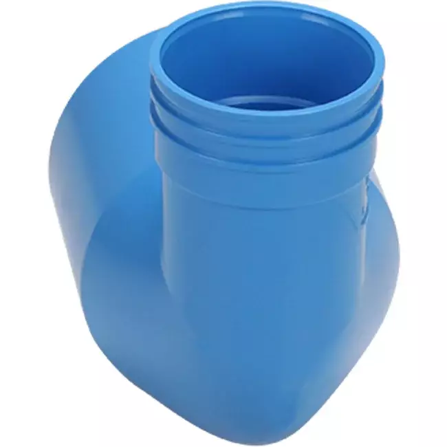 Wavin Ventiza élément terminal 90 degrés PVC rond 125x80x50 mm M/M