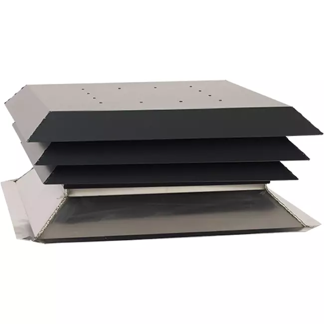 NASO-H aluminium dakkap 1100x400