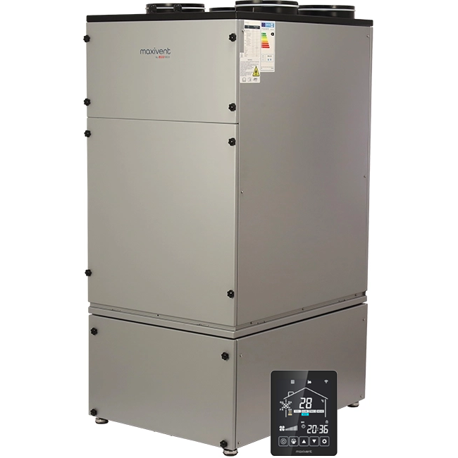 Maxivent by Econox HP HRU 300 – WTW-unit met geïntegreerde warmtepomp