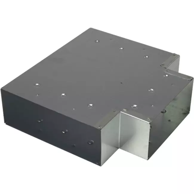 T-stuk (haaks) 90 graden 220x80 mm - 170x80 mm tbv instortkanaal