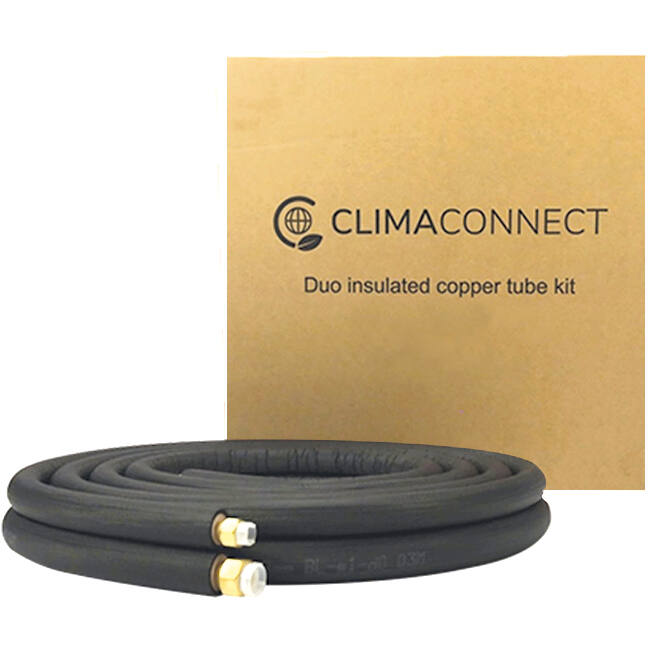 ClimaConnect koelleidingset met flarewartels  1/4-1/2 lengte 4 meter