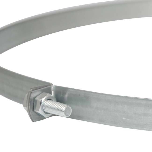 Beugel metaal 400mm zonder rubber - PCWOR400