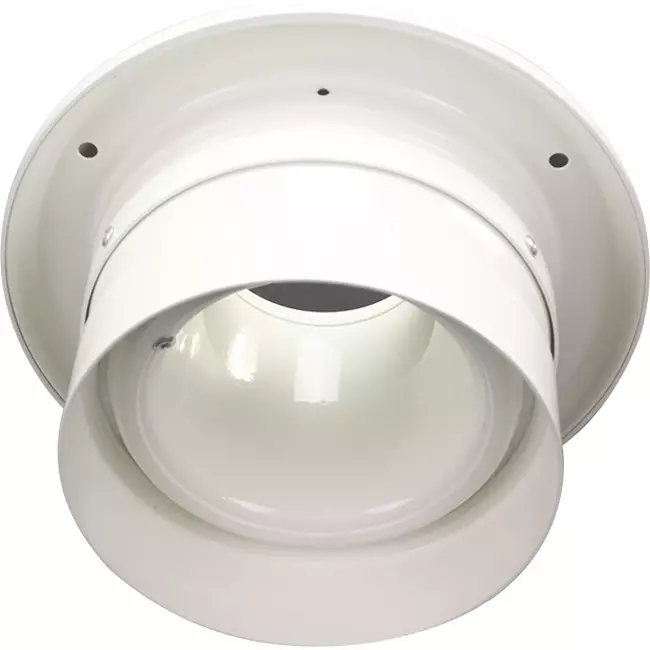 Diffuseur à jet 125mm Montage murale et plafond RAL 9010