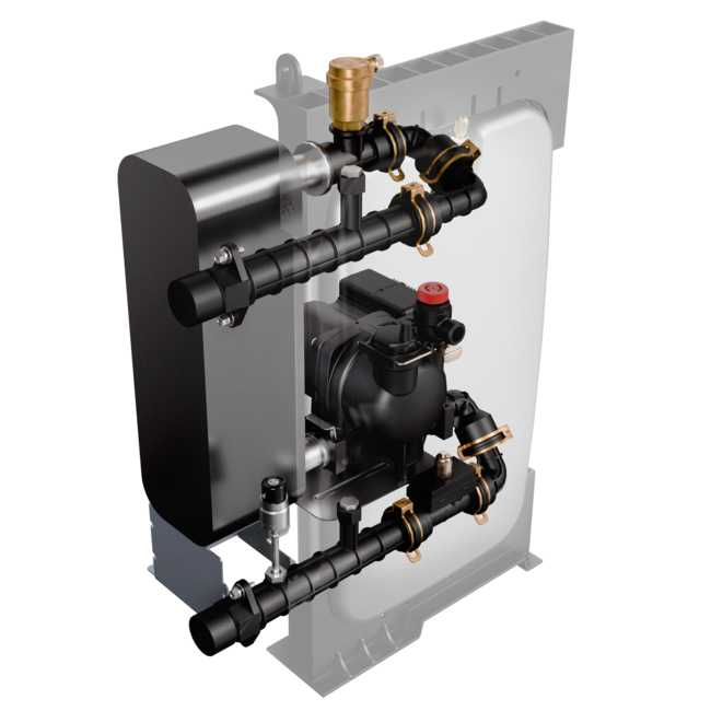 LG Therma-V Monobloc S warmtepomp R32 3 fase 16,0 kW