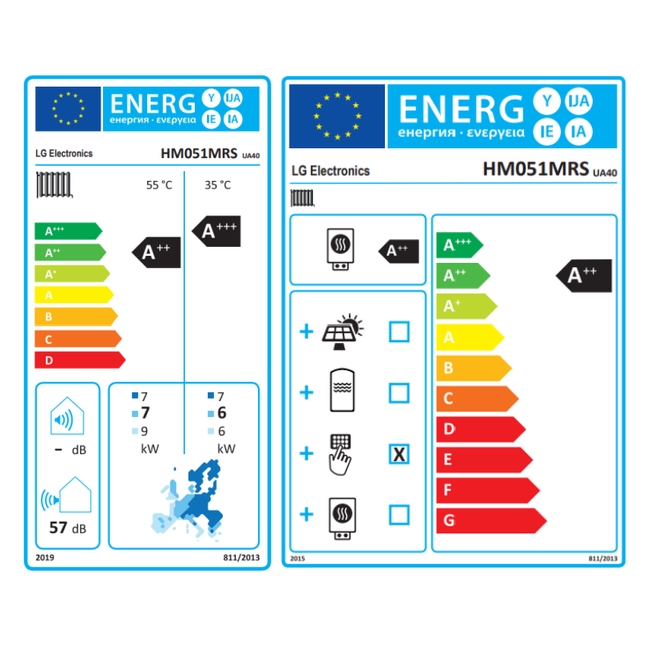 LG Therma-V Monobloc S warmtepomp 1 fase 5,0 kW