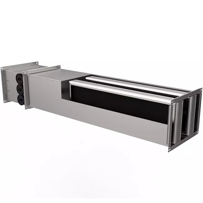 Silencieux pour VAV rectangulaire 600x400 mm