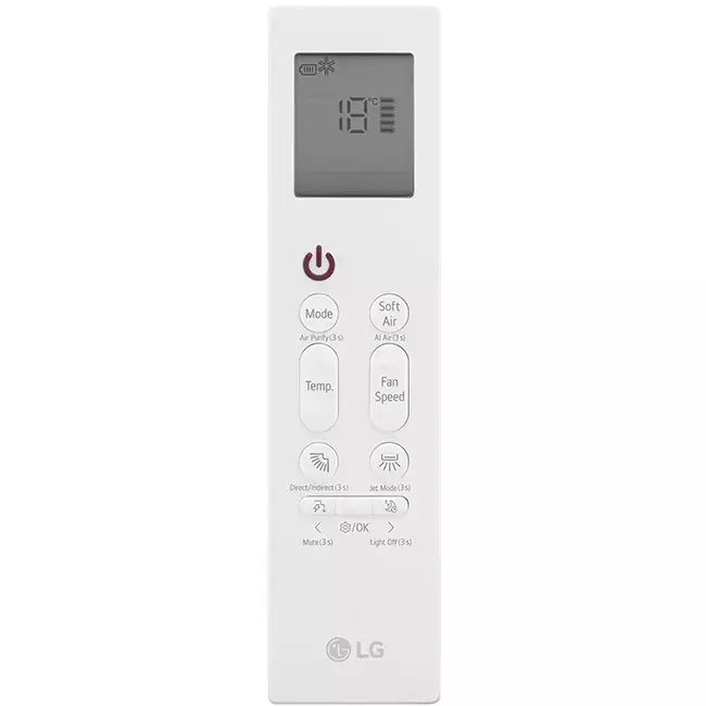 LG ARTCOOL AI AIR Mat Zwart Dual Interver airco R32 2,5 kW set