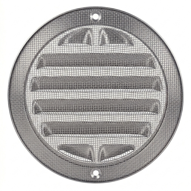 Grille extérieure ronde 80 mm SS304