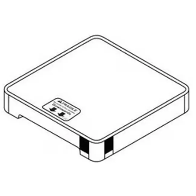 Plaque de recouvrement LG pour l'unité intérieure Therma V (en cas de déplacement de la commande)