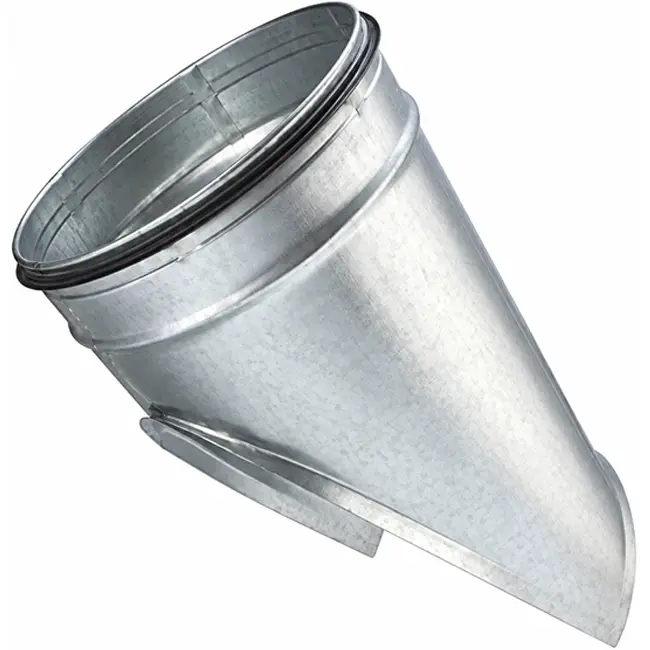 Zadelstuk Ø 315mm - 125mm (45°) - Gegalvaniseerd