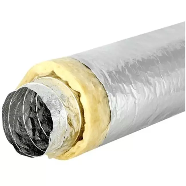 Sonodec akoestisch geïsoleerde 160 mm ventilatieslang - DS160 - (5 meter)