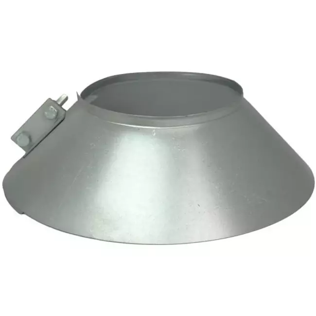 Stormkraag Ø 125mm - Regenrand spirobuis