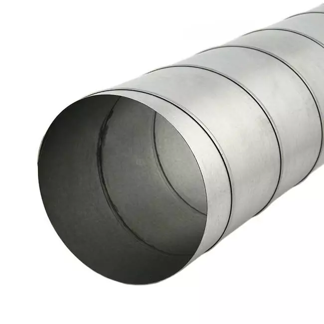 Spirobuis Ø 100mm lengte 1,5 meter - Gegalvaniseerd