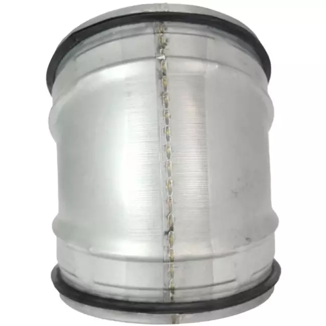 Korte ronde spiro bocht 45° Ø 200mm voor spirobuis