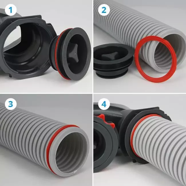 Heatpex Aria flexibele ventilatiebuis diameter 90 mm (50 meter)