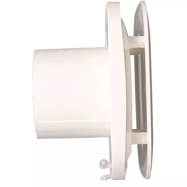Badkamerventilator Supra Design - Met nalooptimer en vochtsensor - Vent Axia - Ø 125 mm - 125HT