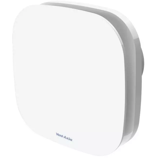 Badkamerventilator Supra Design - Met nalooptimer en vochtsensor - Vent Axia - Ø 125 mm - 125HT