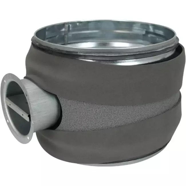 Thermoduct 13 mm handbediende regelklep diameter 355 mm geïsoleerd