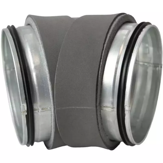 Thermoduct geïsoleerde bocht 45 graden diameter 250 mm