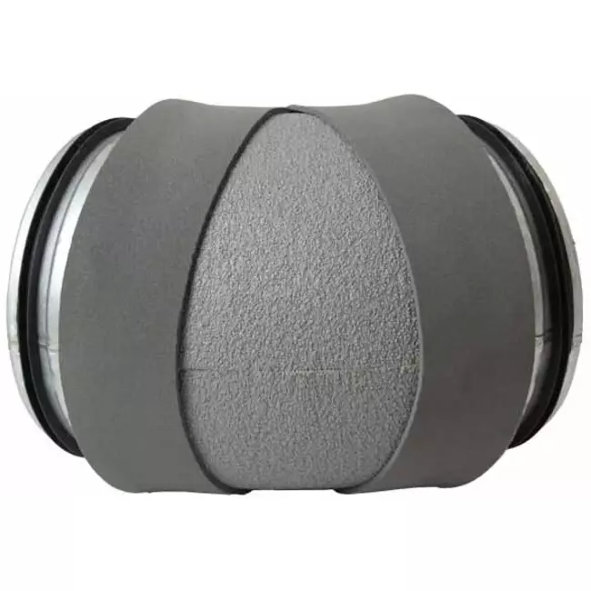Thermoduct geïsoleerde bocht 45 graden diameter 250 mm