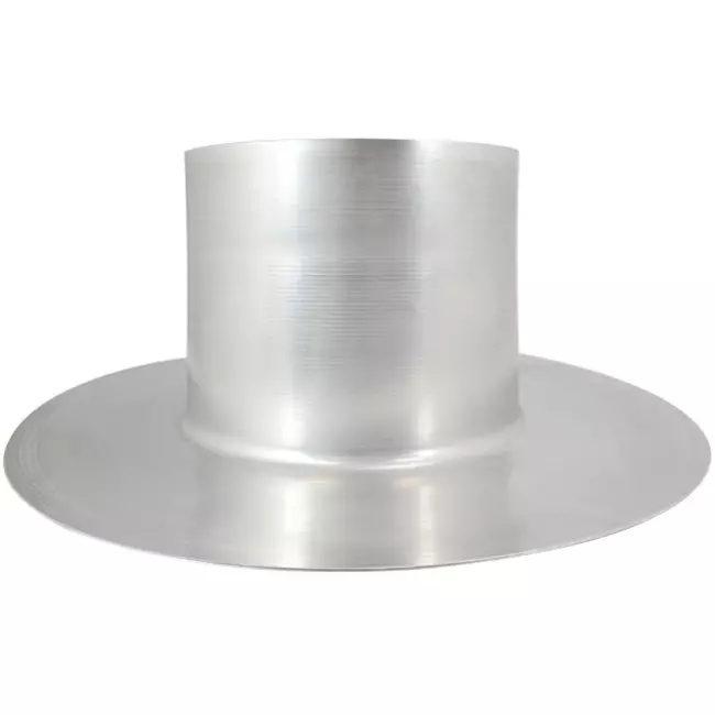 Thermoduct aluminium plakplaat voor dakdoorvoer diameter 250 mm