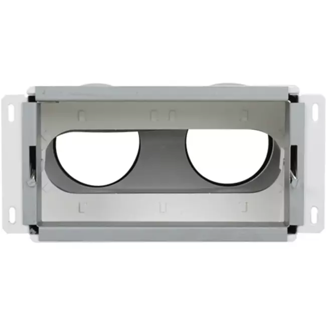 Vent-Axia Uniflexplus wandcollector achteraansluiting 2x Ø90 mm