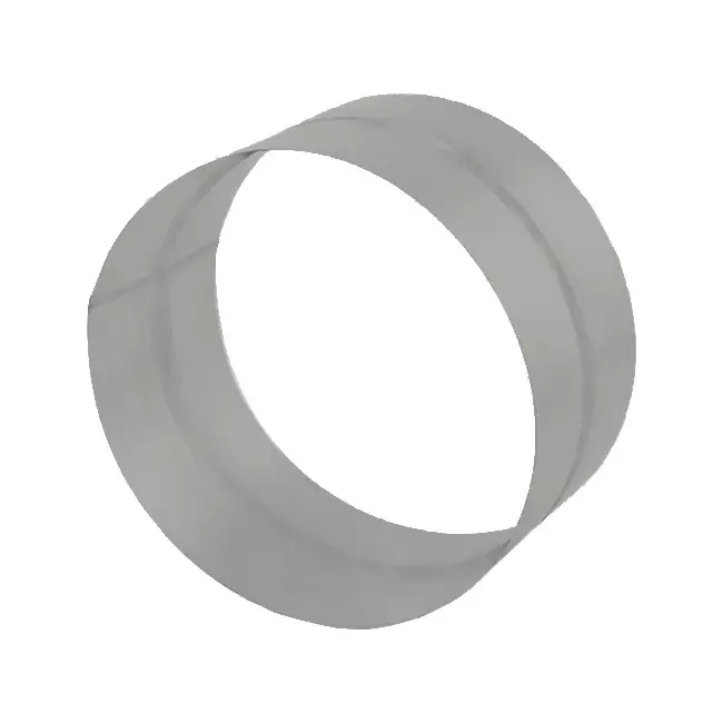 Raccord femelle pour raccords spiralés Ø 200 mm - sur mesure RAL7035