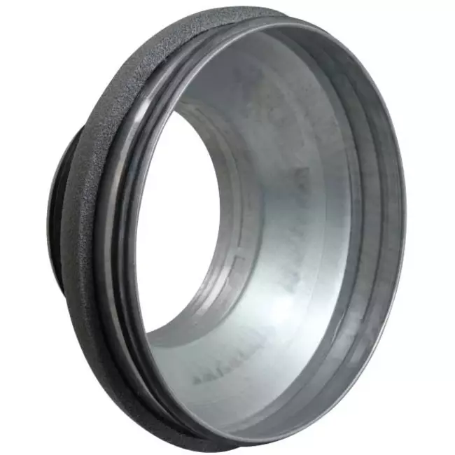 Thermoduct 13mm verloopstuk 180-125mm geisoleerd