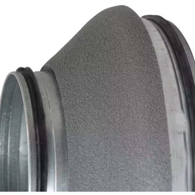 Thermoduct 13mm verloopstuk 180-125mm geisoleerd