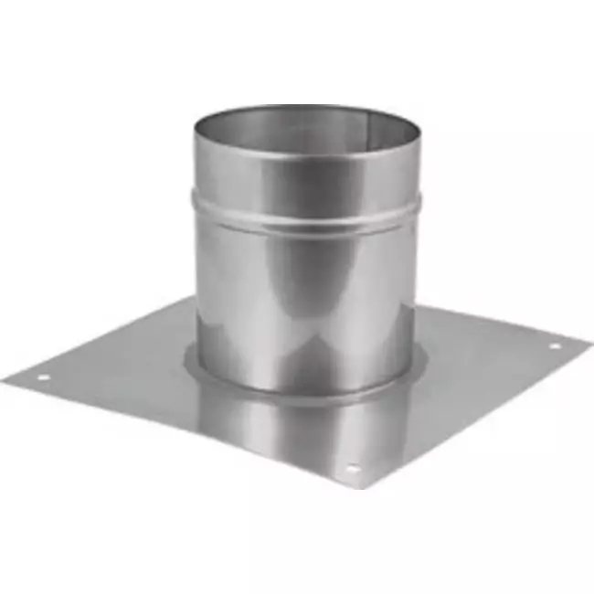 Vloerplaat voor buis diameter 210 mm - 300 mm hoogte opstand I304