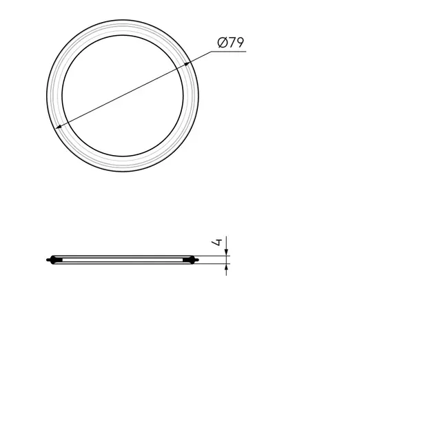Ubbink Air Excellent 34C dichtingsring 10 stuks