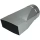 Verloopstuk 170x80 mm naar diameter 150 mm tbv instortkanaal