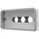Vent-Axia Uniflexplus muurcollector achteraansluiting Geïsoleerd 3 x Ø69mm voor instortkanaal 300 x 150mm