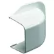 Climaplus airco leidinggoot muurkap 90x65mm RAL 9010 WIT