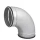 Ronde spiro bocht 90° Ø 150mm voor spirobuis