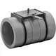 Geïsoleerde regelklep EPS diameter 200mm