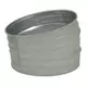 Spiro bocht 150 mm 15 graden (sendz. verz.) RAL7035