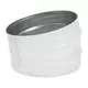 Spiro bocht 315 mm 15 graden (sendz. verz.) RAL9010