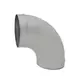 Coude spiralé rond 90° Ø 150 mm pour conduit rigide galvanisé - sur mesure RAL7035