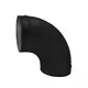 Coude spiralé rond 90° Ø 180 mm pour conduit rigide galvanisé - sur mesure RAL9005