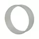 Coupleur mâle spiralé SAFE Ø 400 mm pour conduits rigides galvanisés - sur mesure RAL7035