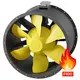 Axiaal kanaalventilator rookgas - AL 800 D4 F4 01