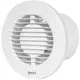 Badkamer ventilator rond Ø 100 mm wit - timer en vochtsensor - EA100HT