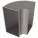 Courbe verticale à 90 degrés 500 x 400 mm