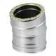 DW diameter 350 mm (350/400) bocht 15 gr I316L/I304 (D0,5/0,6)