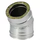 DW diameter 180 mm (180/230) bocht 30 gr I316L/I304 (D0,5/0,6)