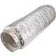 Flexibele geluiddemper non-woven met aansluiting diameter 150 mm lengte 500mm
