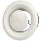 Ventilatie afvoer ventiel 125mm metaal - E-DVS125 RAL9010
