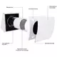 Decentrale WTW  HRU wall Ø150 met 60 m³/h - HRU-WALL-150-60-PEG